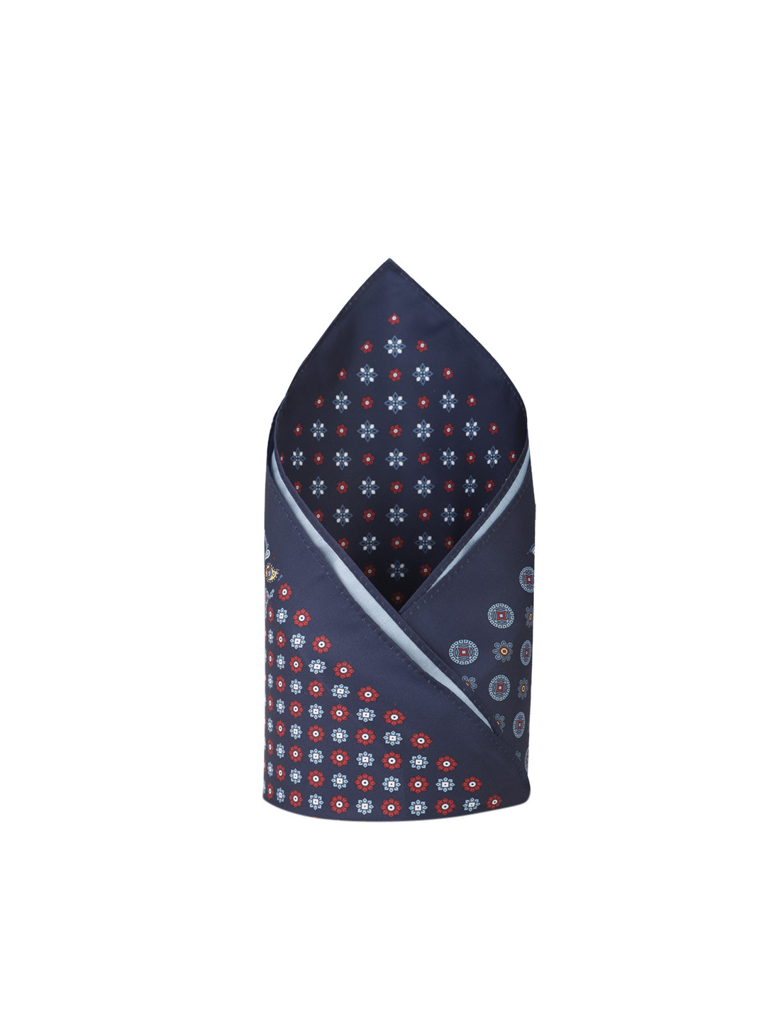 

Van Heusen Men Navy Blue Printed Pocket Square