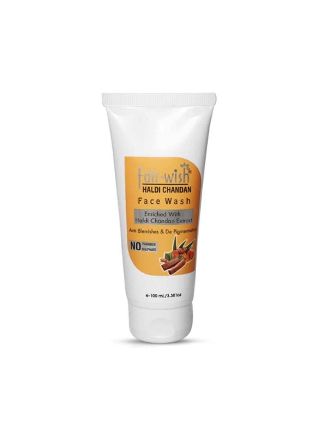 

Fair Wish Anti-Blemish De-Pigmentation Haldi Chandan Face Wash - 100 ml, Yellow