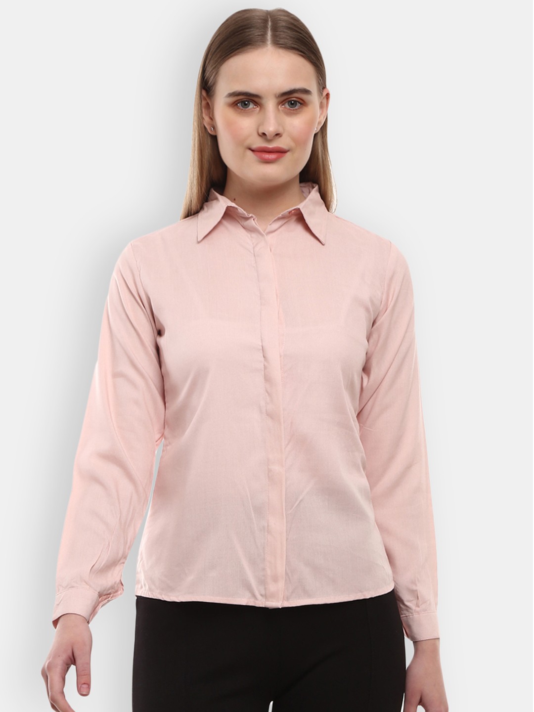 

V-Mart Women Pink Casual Shirt