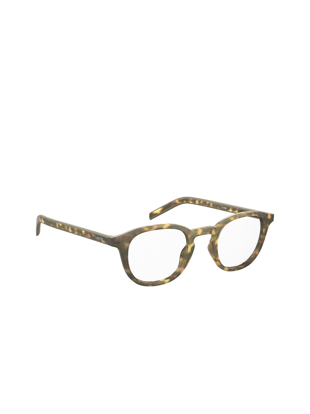 

Levis Women Clear Lens & Brown Aviator Sunglasses with Polarised Lens