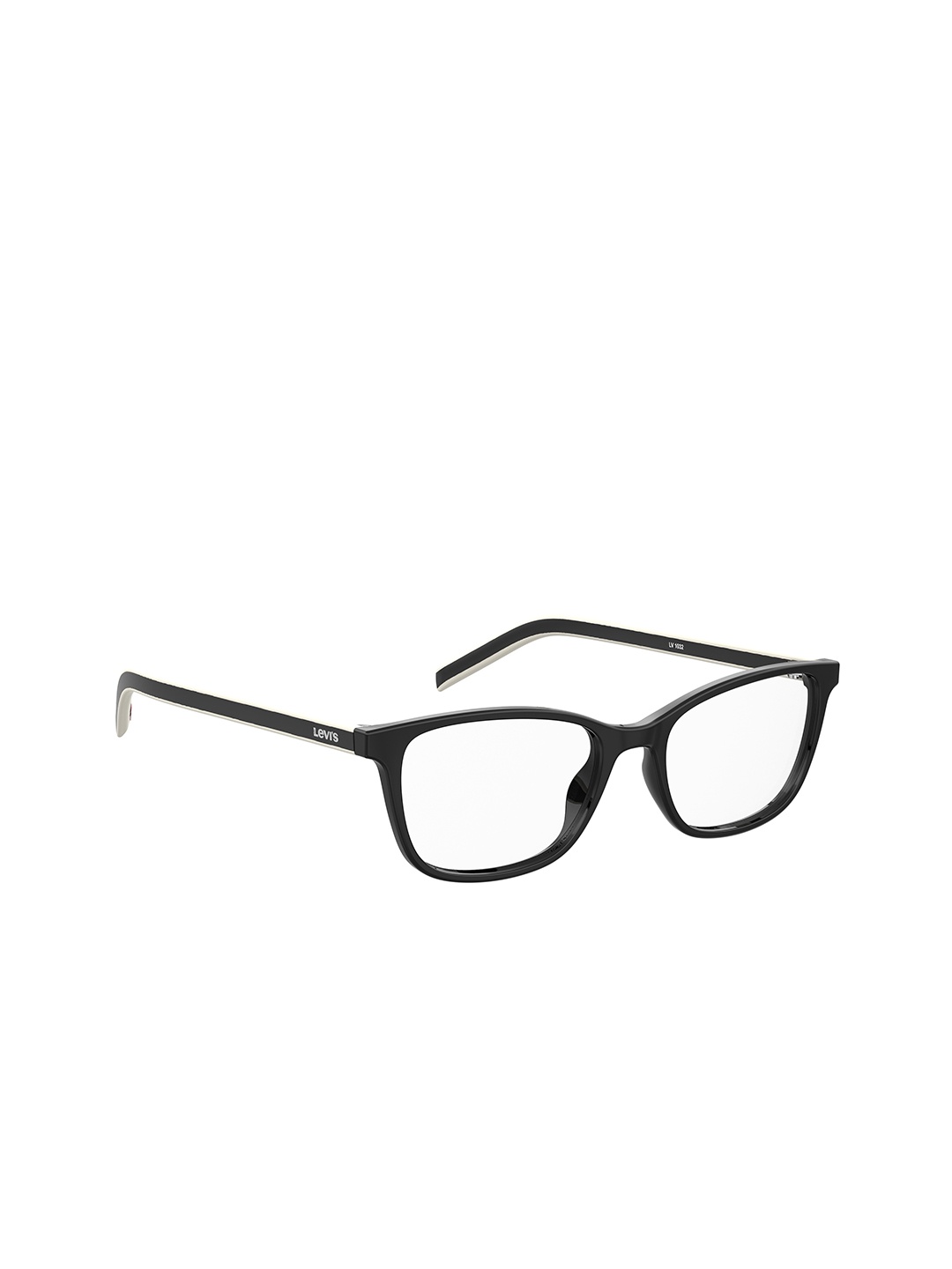 

Levis Women Clear Lens & Black Aviator Sunglasses with Polarised Lens