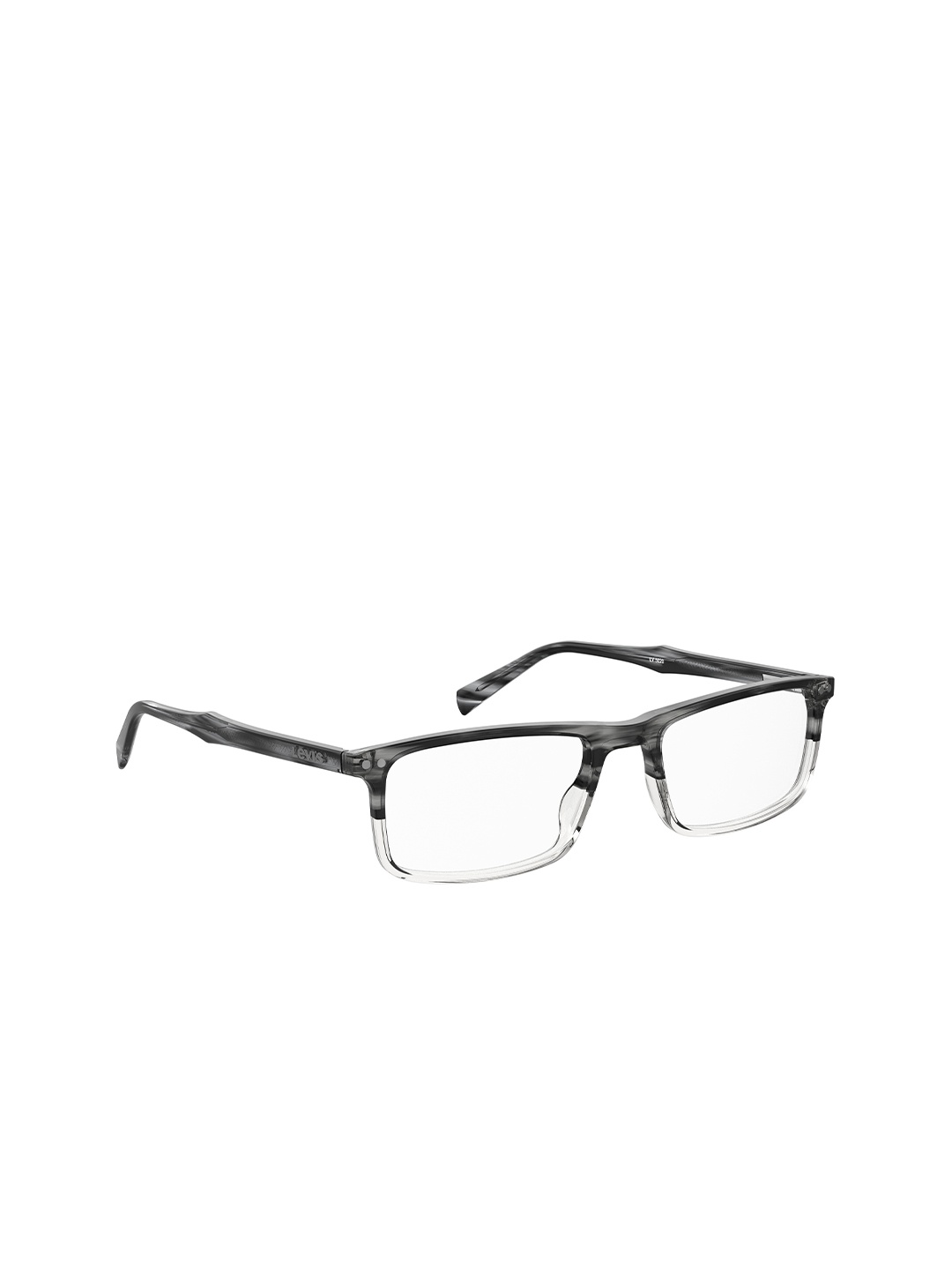 

Levis Men Clear Lens & Silver-Toned Square Sunglasses with Polarised Lens