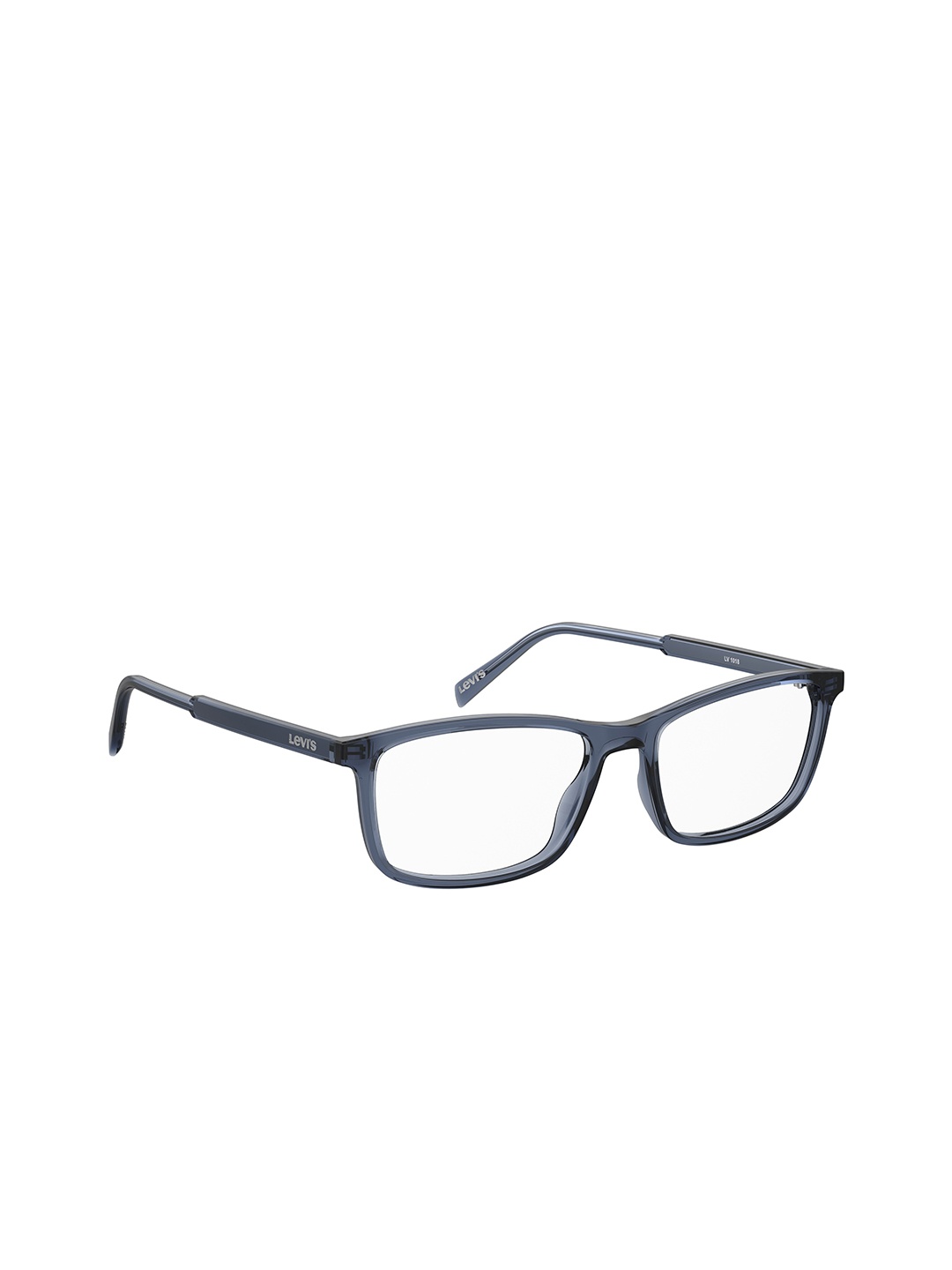 

Levis Men Clear Lens & Blue Square Sunglasses with Polarised Lens