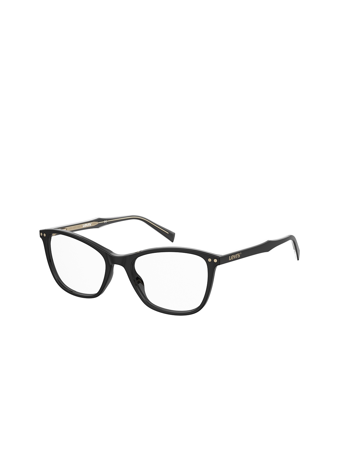 

Levis Women Clear Lens & Black Square Sunglasses with Polarised Lens