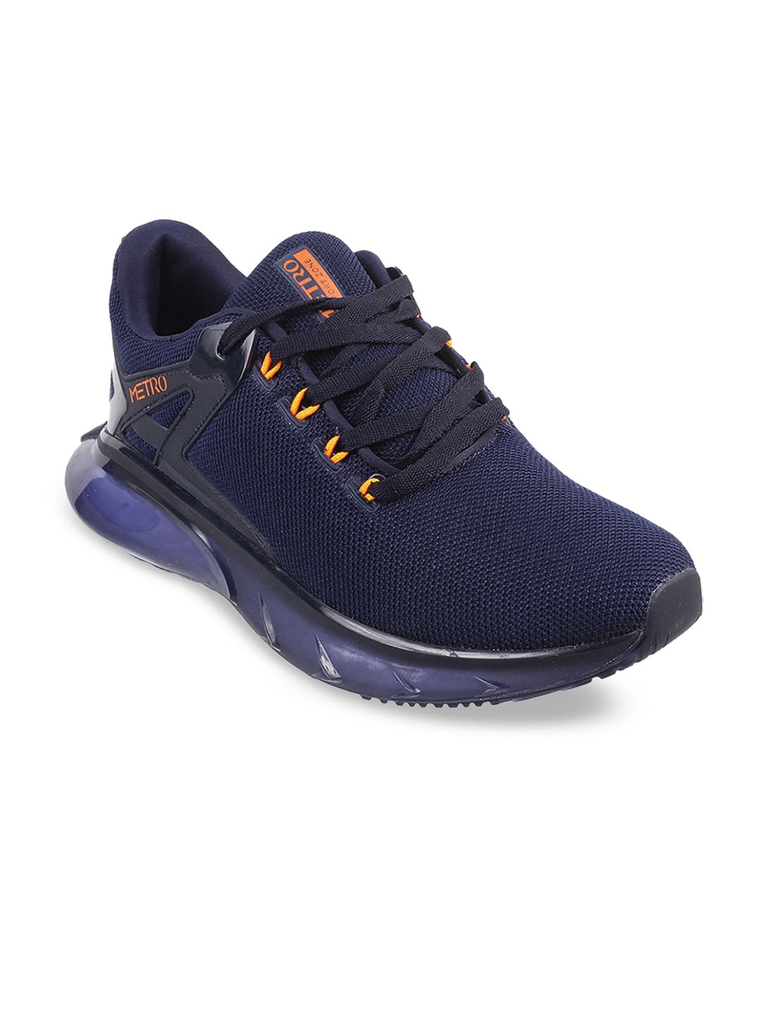 

Metro Men Blue Printed Sneakers