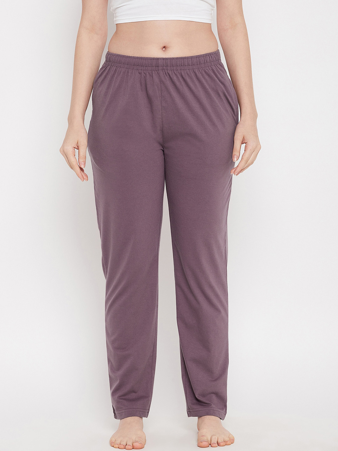 

Okane Women Purple Solid Lounge Pants