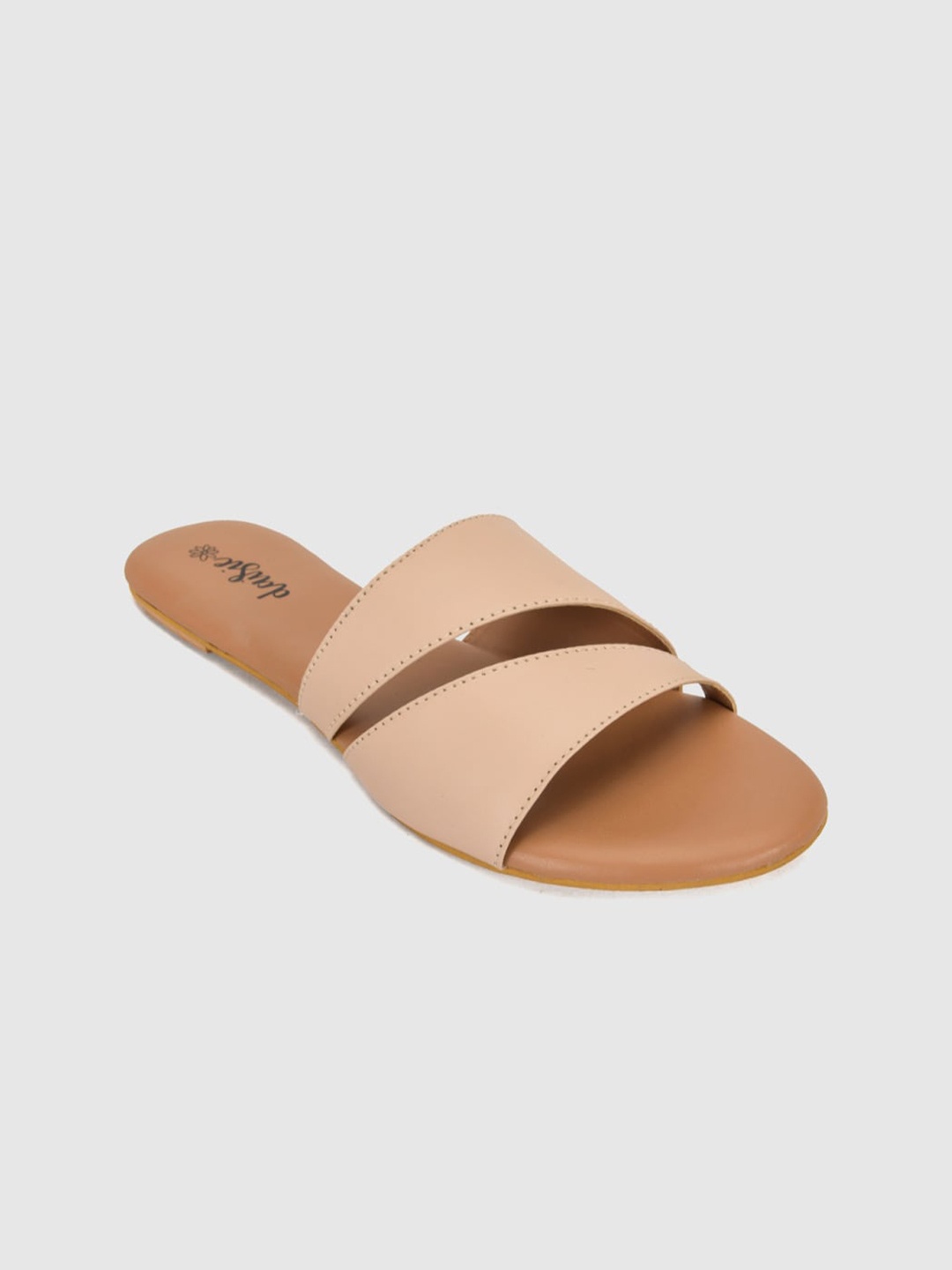 

daisie Women Cream-Coloured Open Toe Flats
