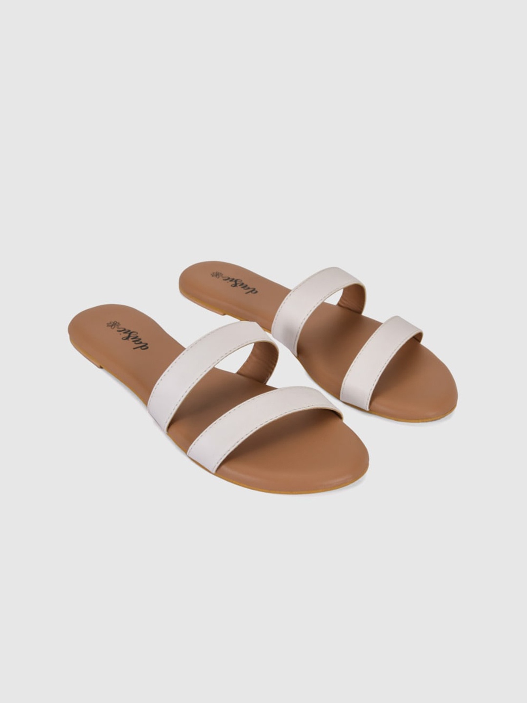 

daisie Women Lavender Open Toe Flats with Bows