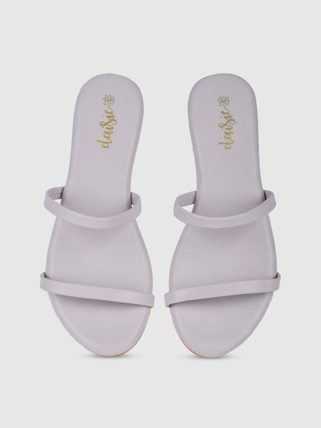 

daisie Women Lavender Open Toe Flats with Bows