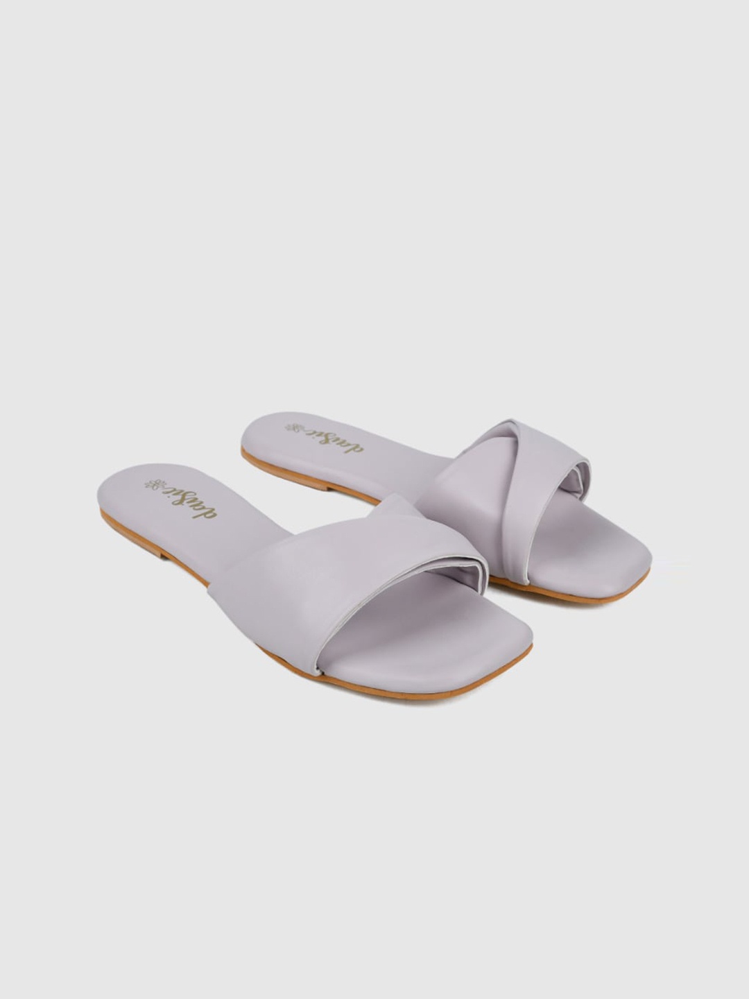 

daisie Women Lavender Open Toe Flats with Bows