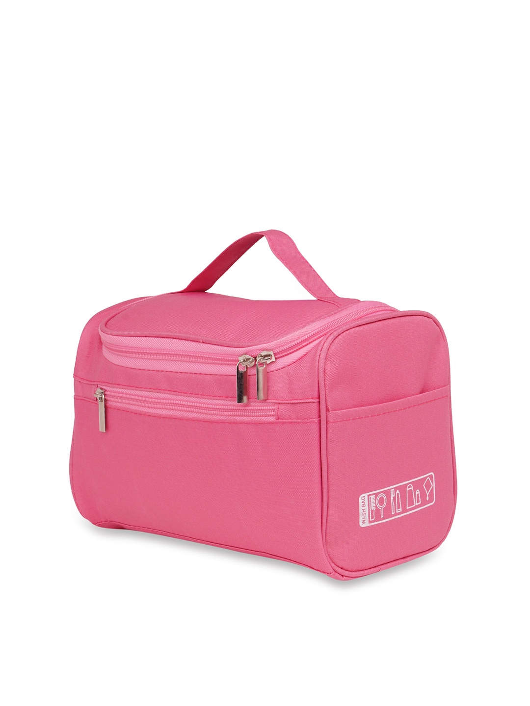 

NFI essentials Women Pink Solid Multi-functional Makeup Organiser