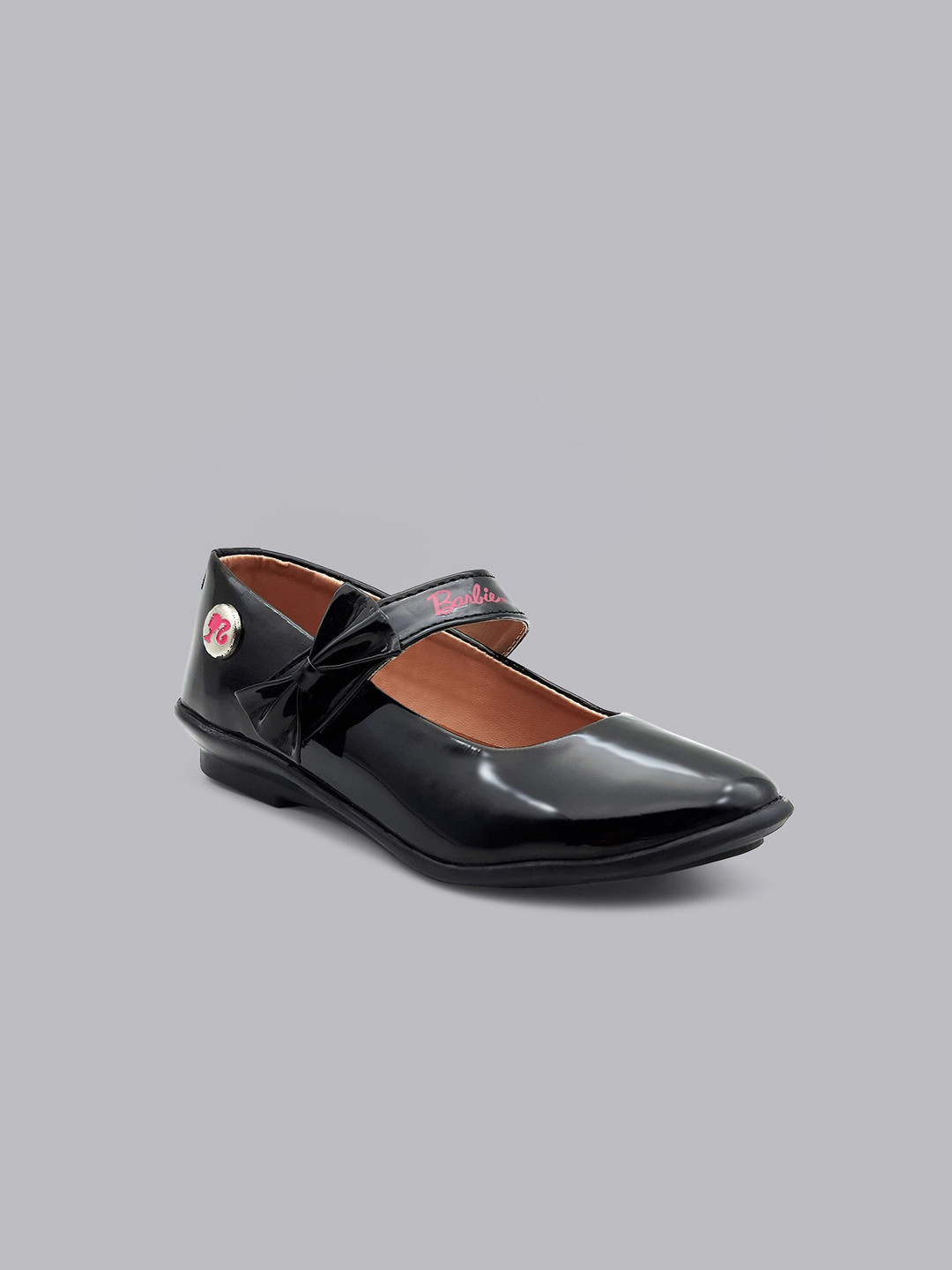 

Kids Ville Girls Black Barbie Featured Ballerinas Flats