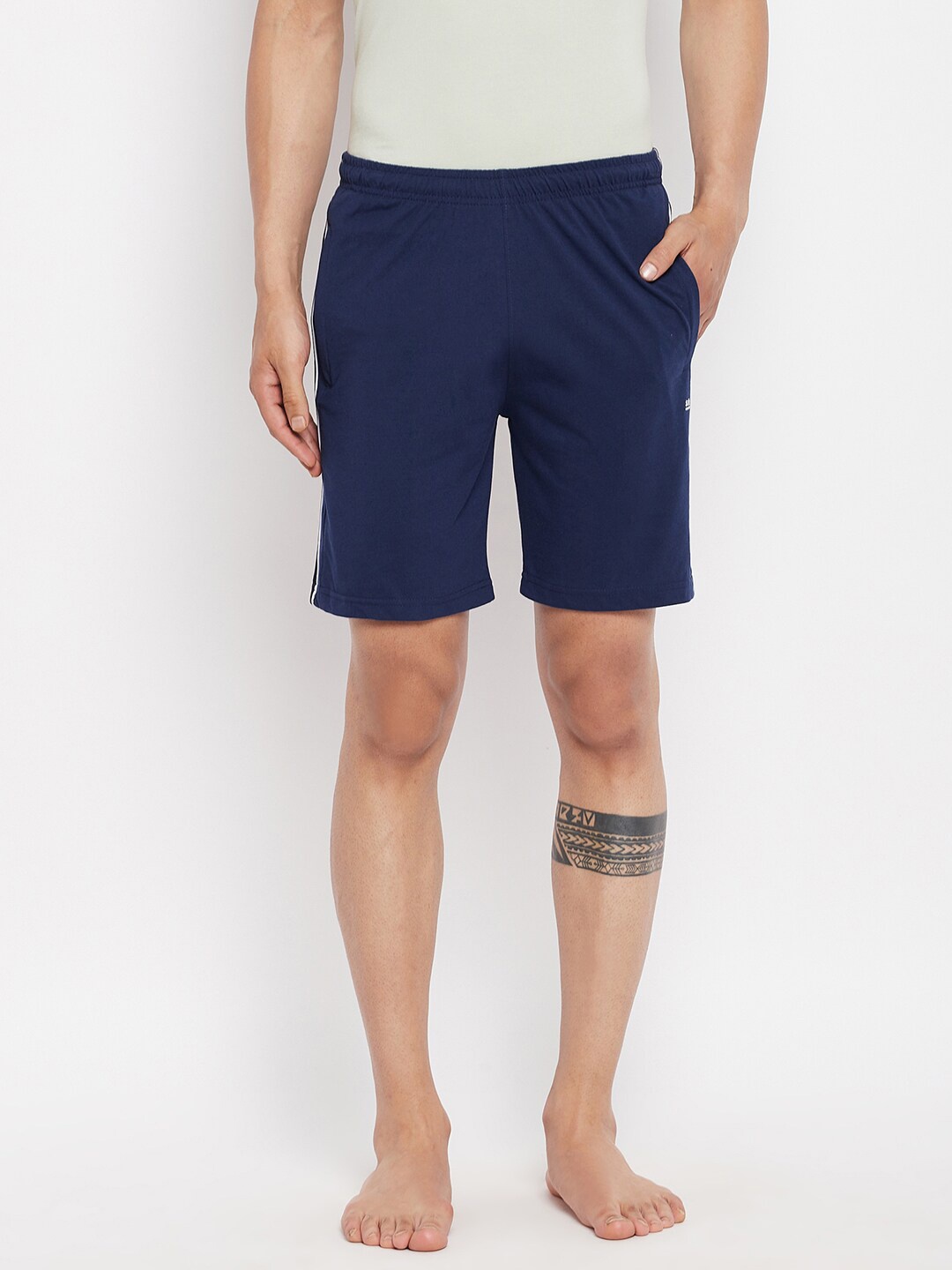 

Okane Men Blue Lounge Shorts