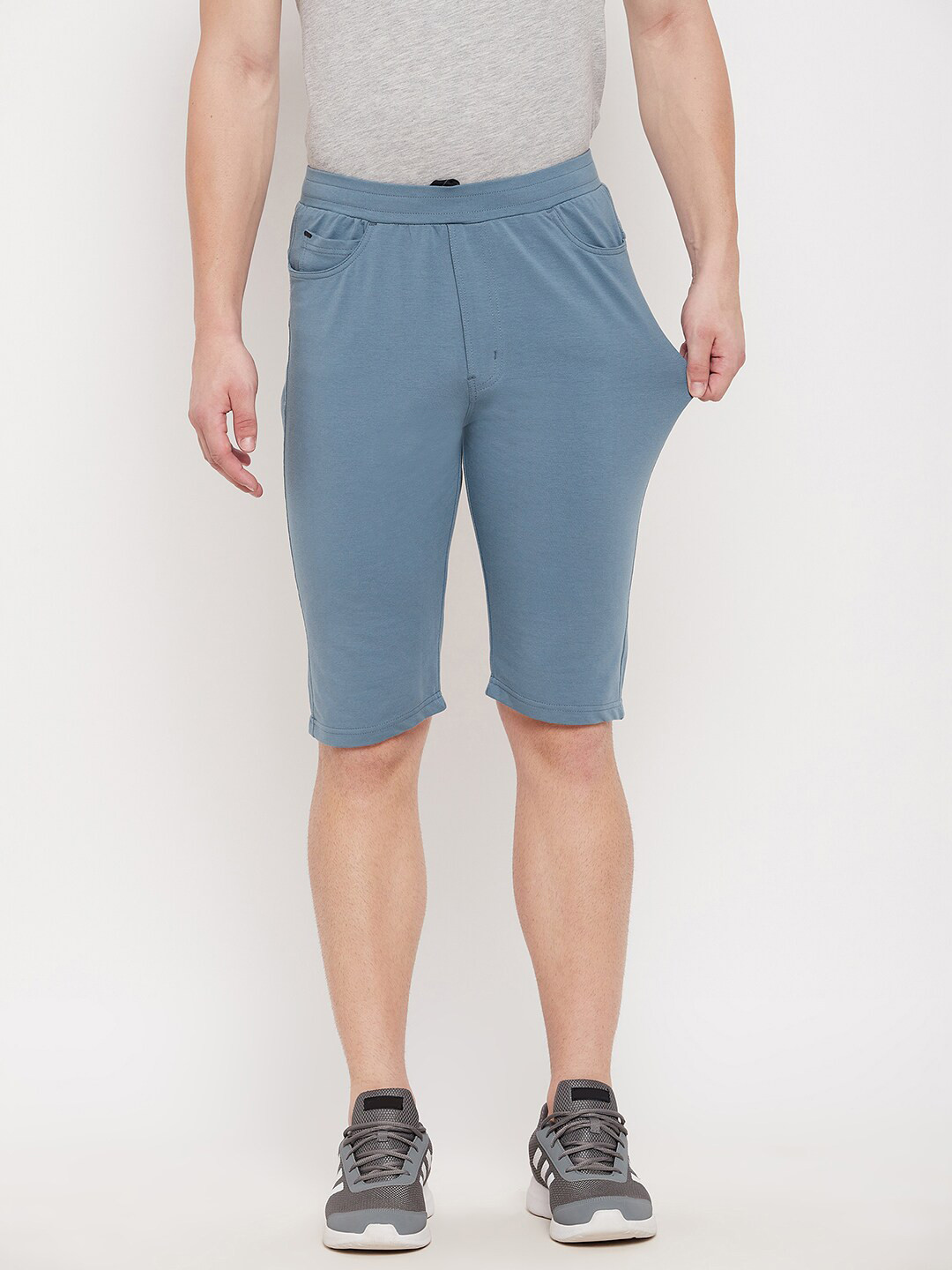 

Okane Men Blue Lounge Shorts