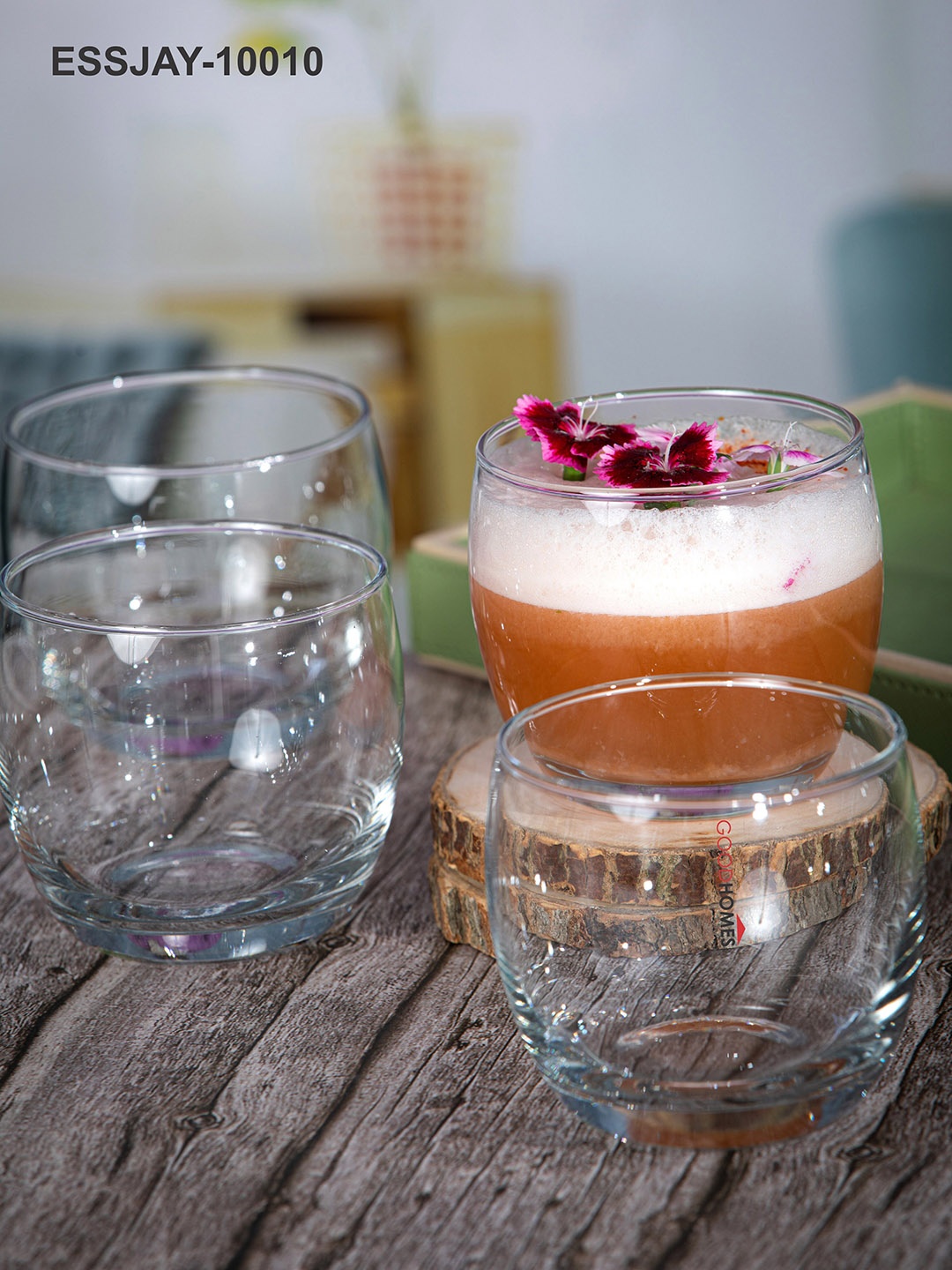 

GOODHOMES Set of 6 Transparent Juice Glass