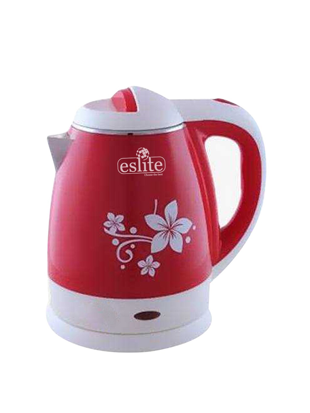 

Eslite Red Printed 1500W BPA Free Electric Hot Water Kettle 1.2l