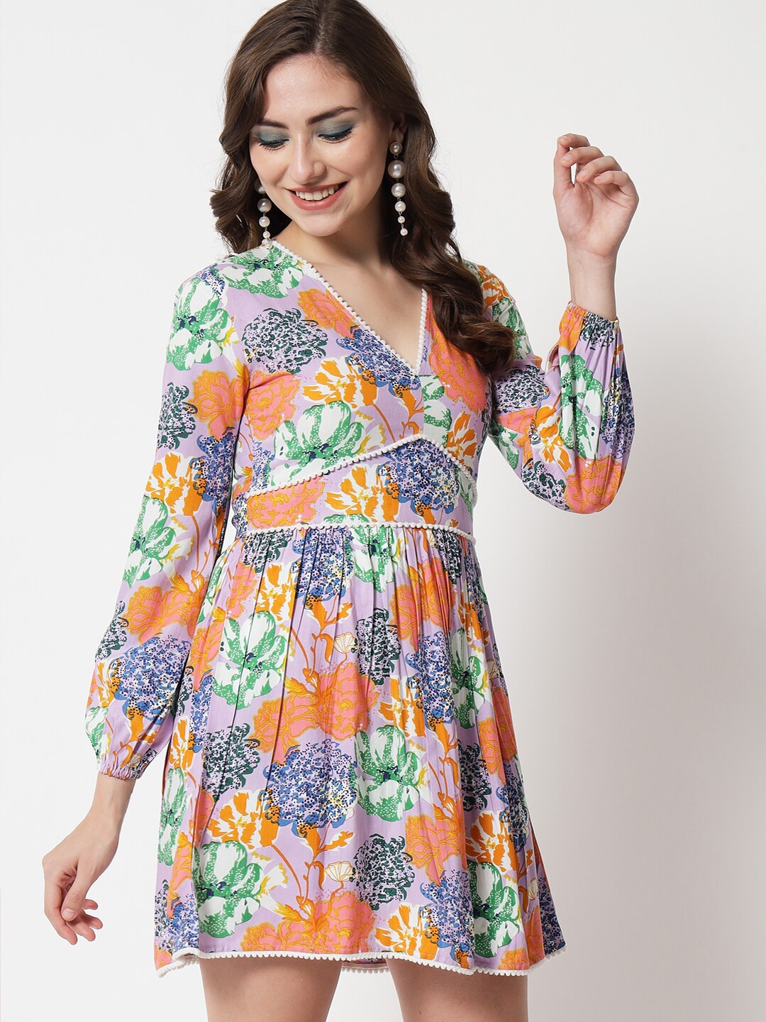 

The Dry State Multicoloured Floral Dress, Multi