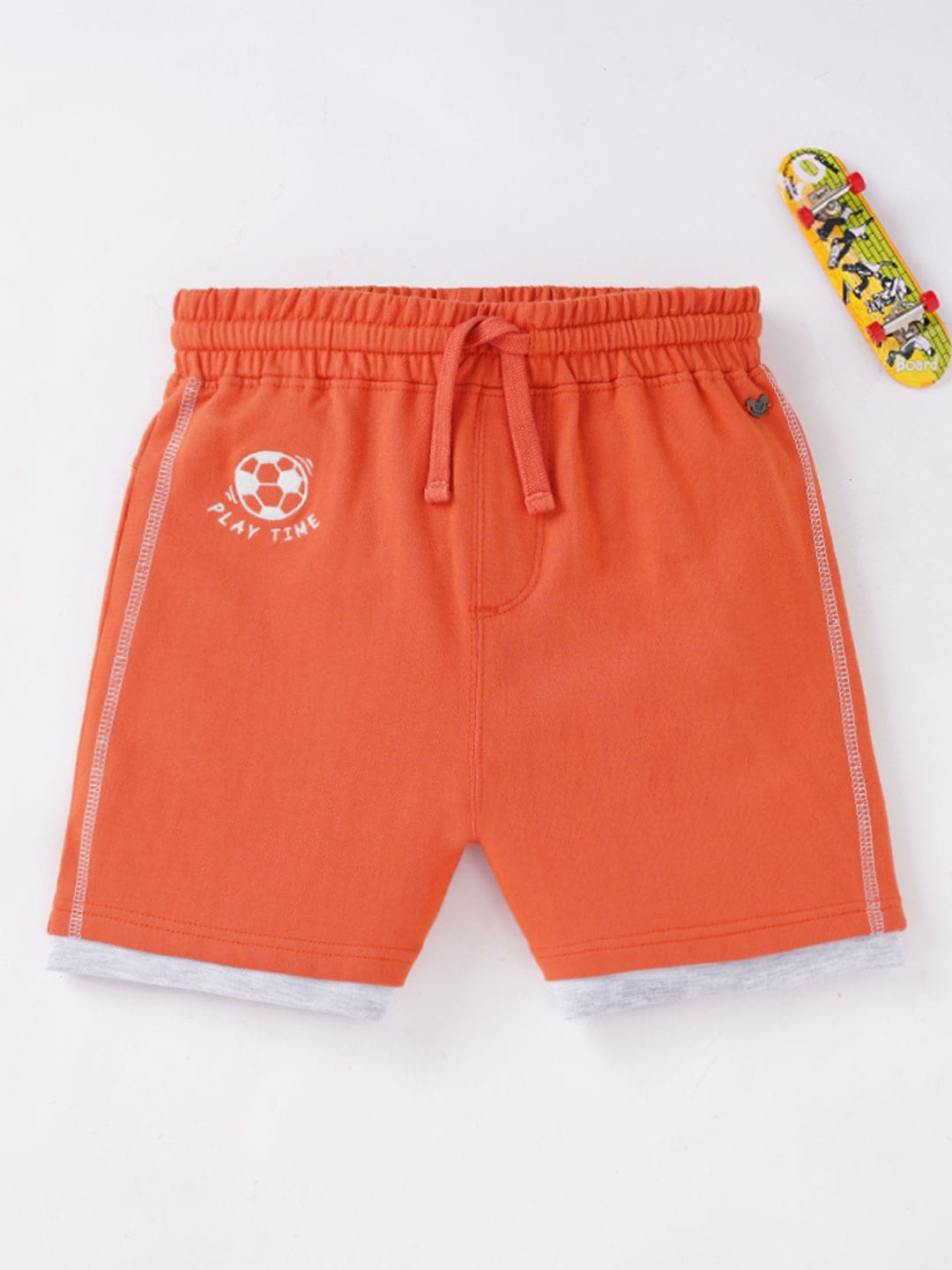 

Ed-a-Mamma Boys Orange Shorts