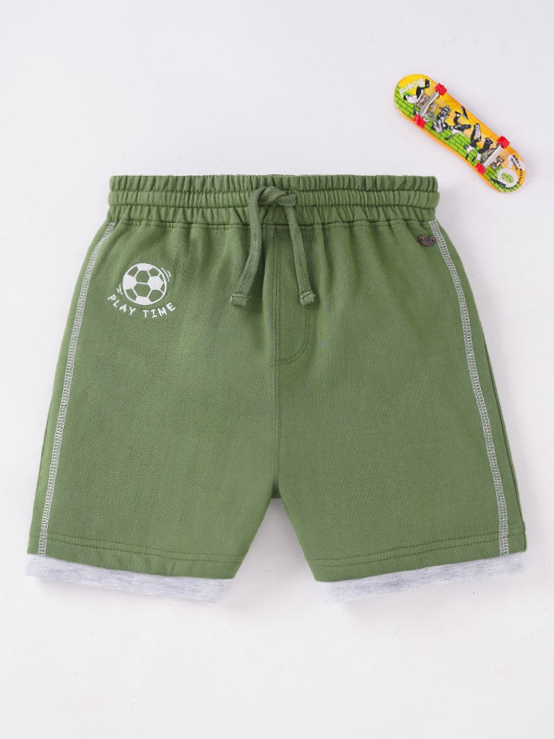 

Ed-a-Mamma Boys Green Shorts