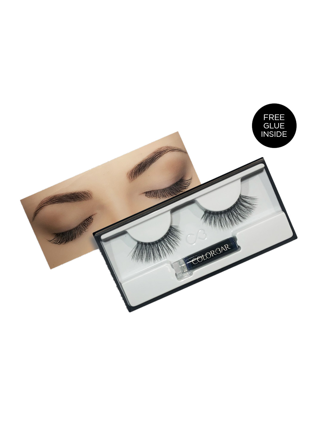 

Colorbar Pro False Eyelashes - Lash In The City 003, Black