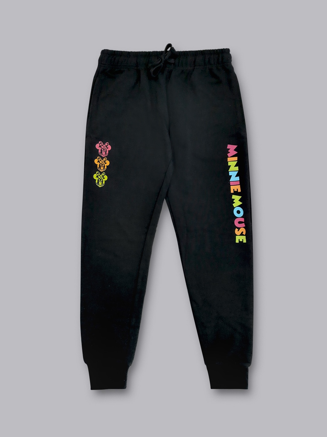 

Kids Ville Girls Black Mickey & Friends Featured Jogger