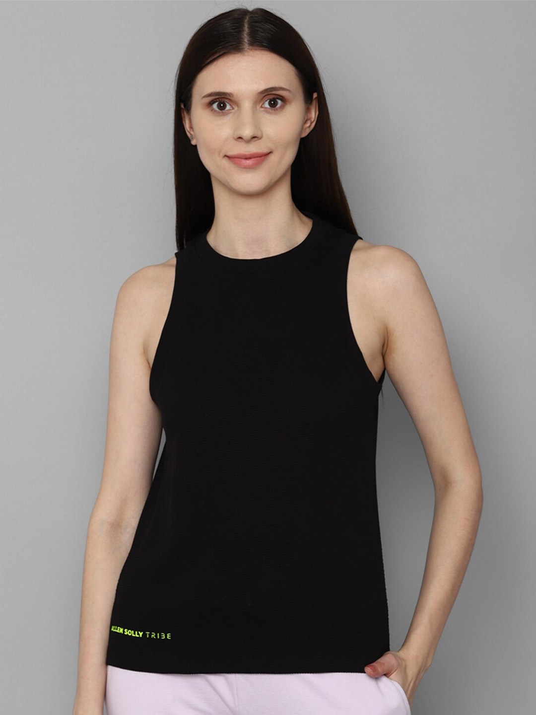 

Allen Solly Woman Women Black T-shirt