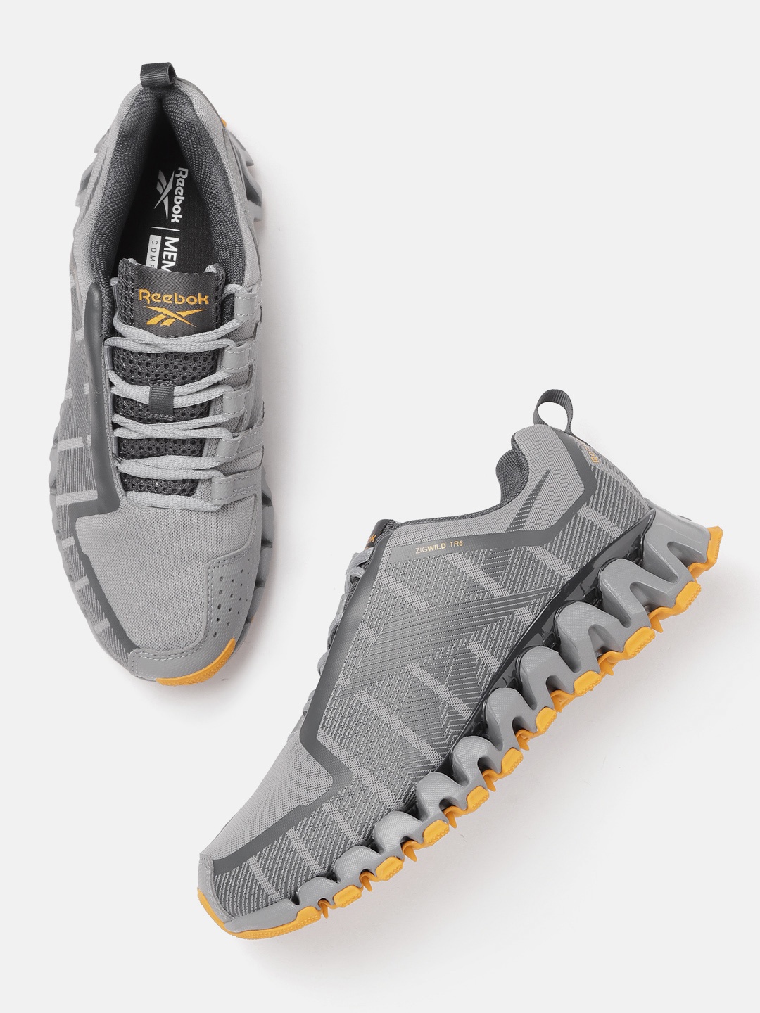 

Reebok Men Grey Zigwild TR 6 Running Shoes