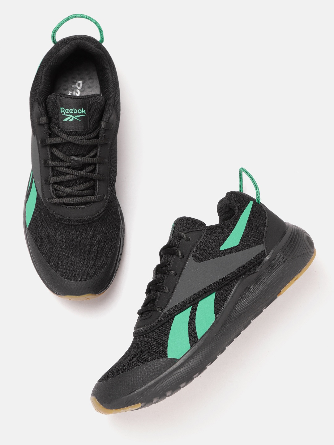 

Reebok Men Black Effect Runner Shoes