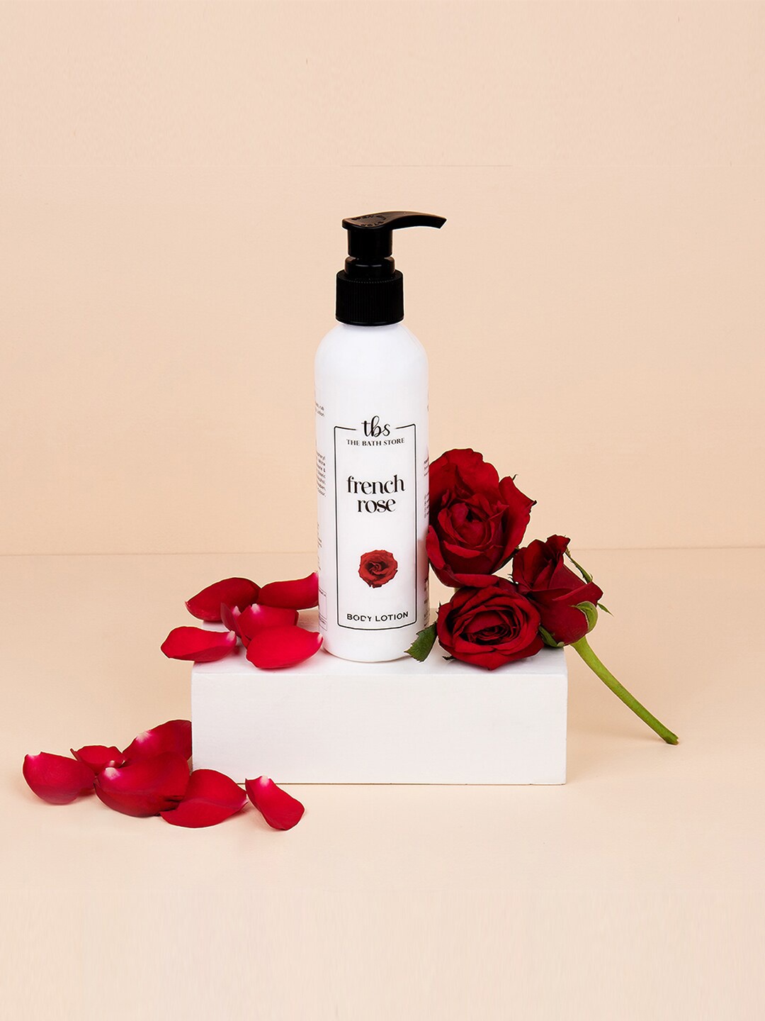

The Bath Store French Rose Body Lotion for Deep Moisturizing - 190 ml, White