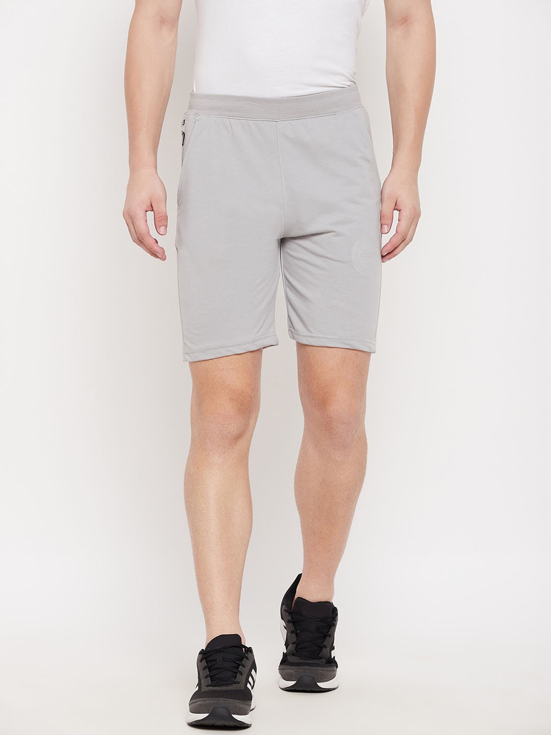

Okane Men Grey Sports Shorts