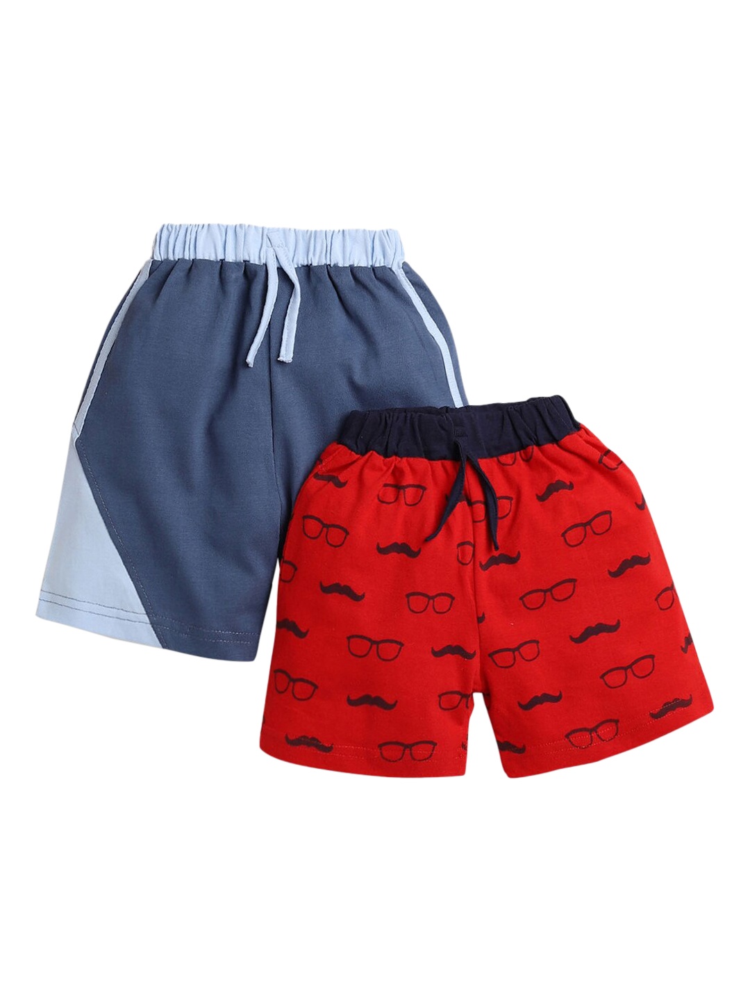 

Hopscotch Boys Multicoloured Printed Shorts, Multi