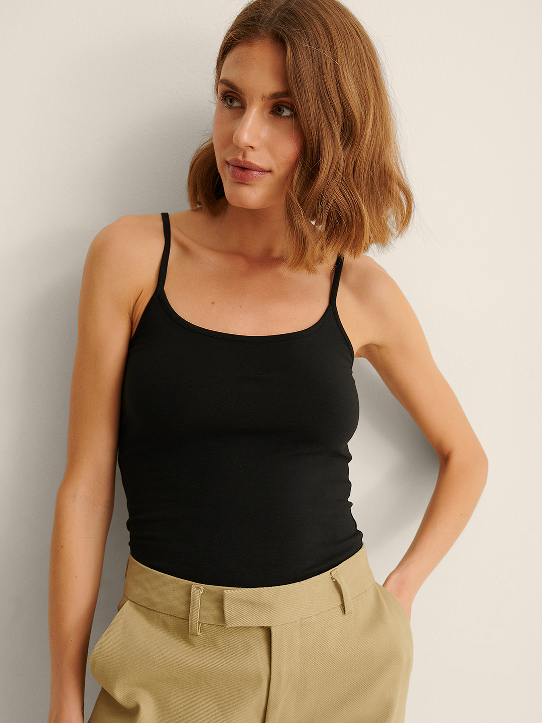 

NA-KD Black Solid Top