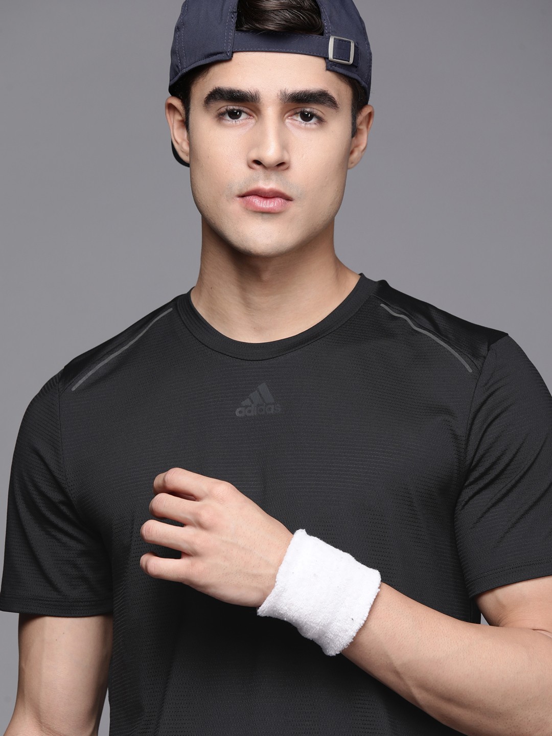 

ADIDAS Men Black HIIT Cool Perforated Training T-Shirt