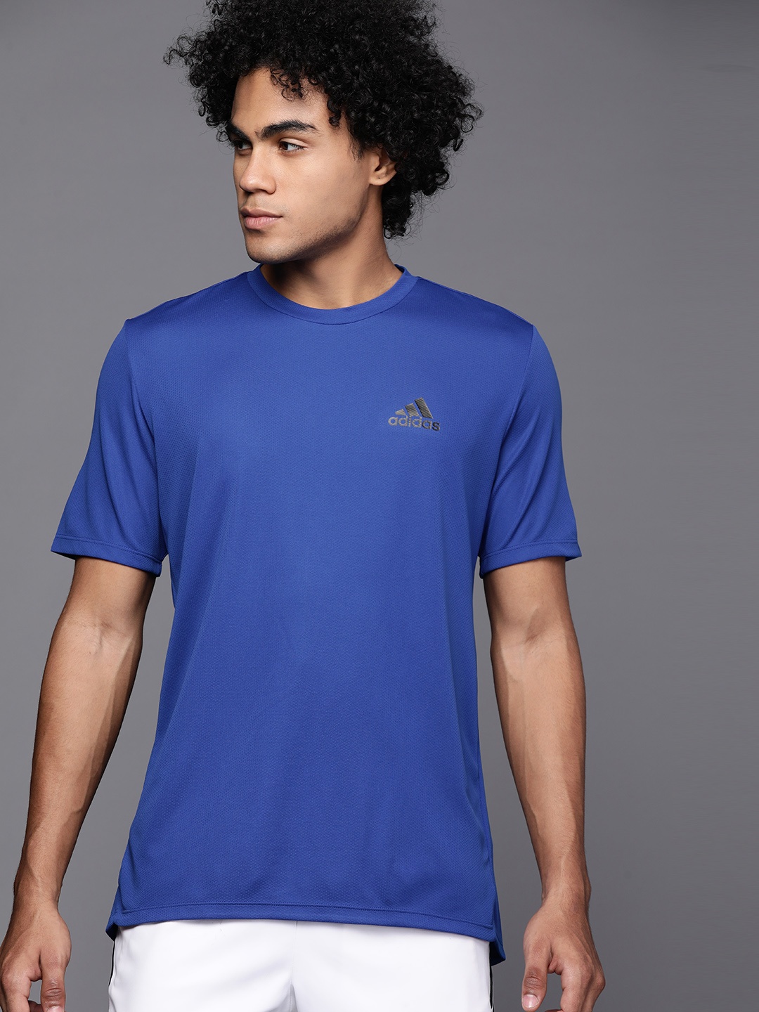 

ADIDAS Men Blue Aeroready Training T-shirt