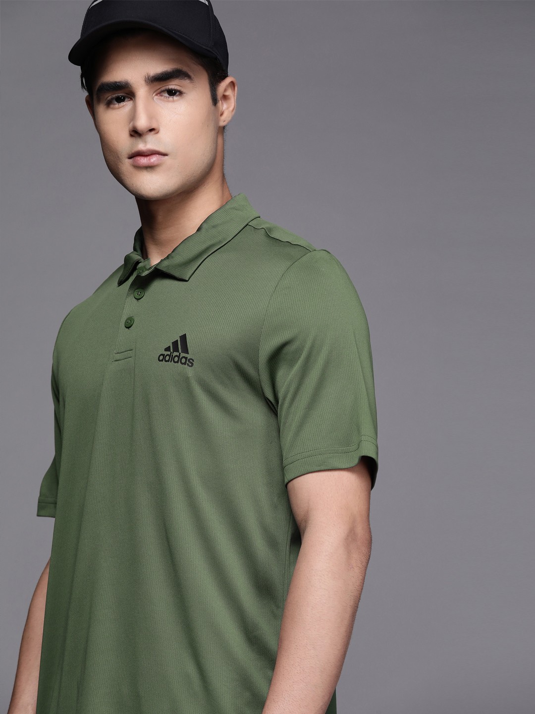 

ADIDAS Men Aeroready Designed To Move T-shirt, Olive
