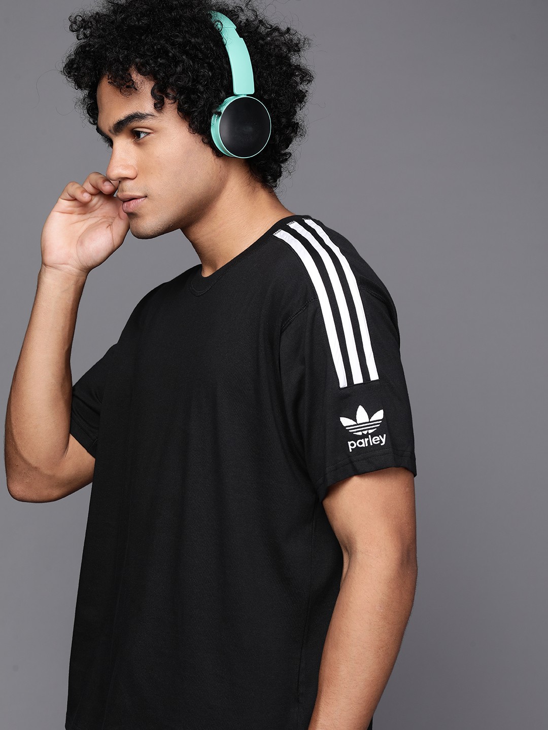 

ADIDAS Originals Men Black Adicolor Parley Tee