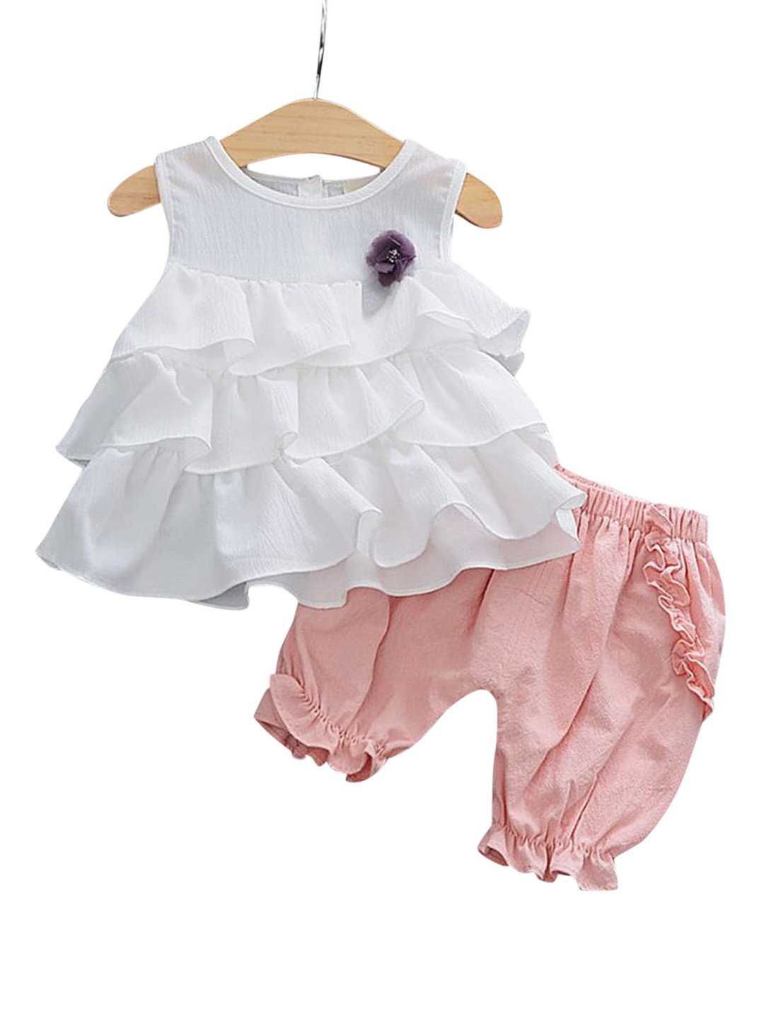 

Hopscotch Girls White Clothing Set