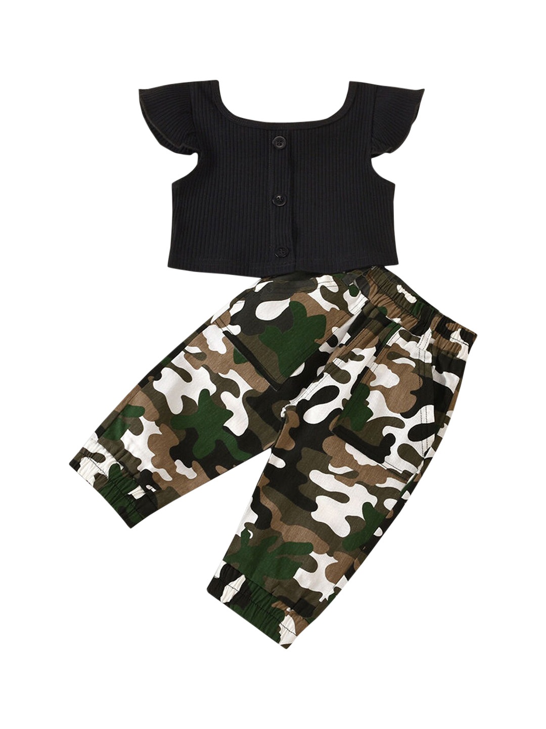 

Hopscotch Girls Black Clothing Set