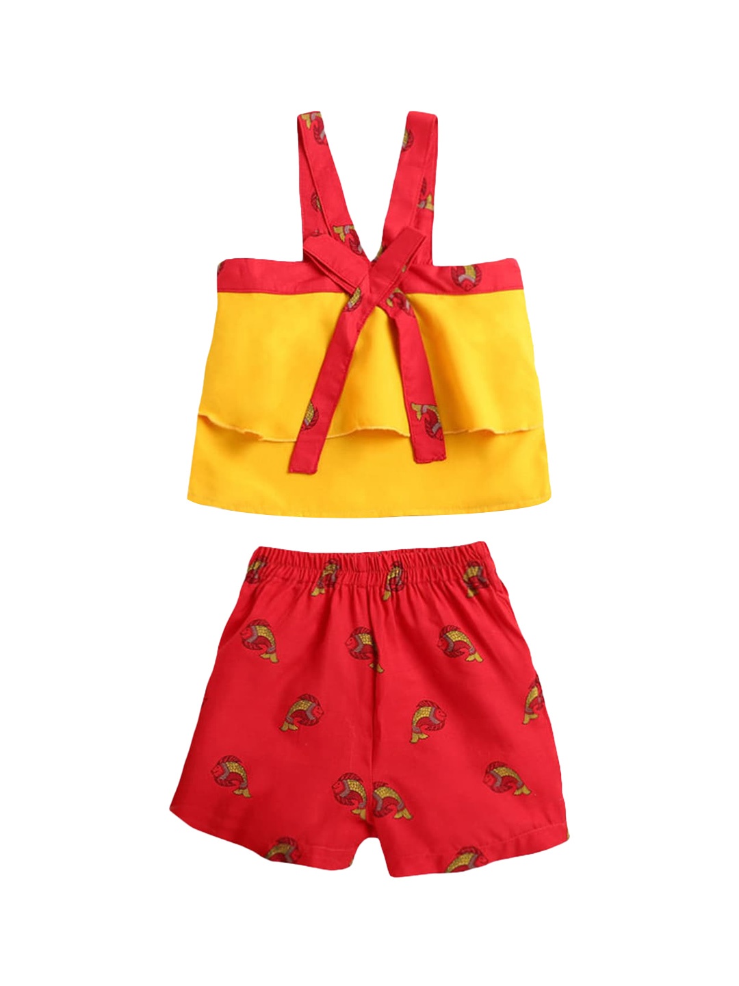 

Hopscotch Girls Yellow Clothing Set