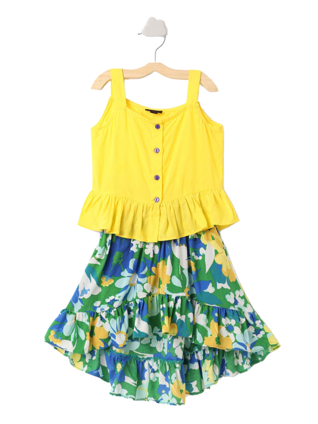 

Hopscotch Girls Green Clothing Set