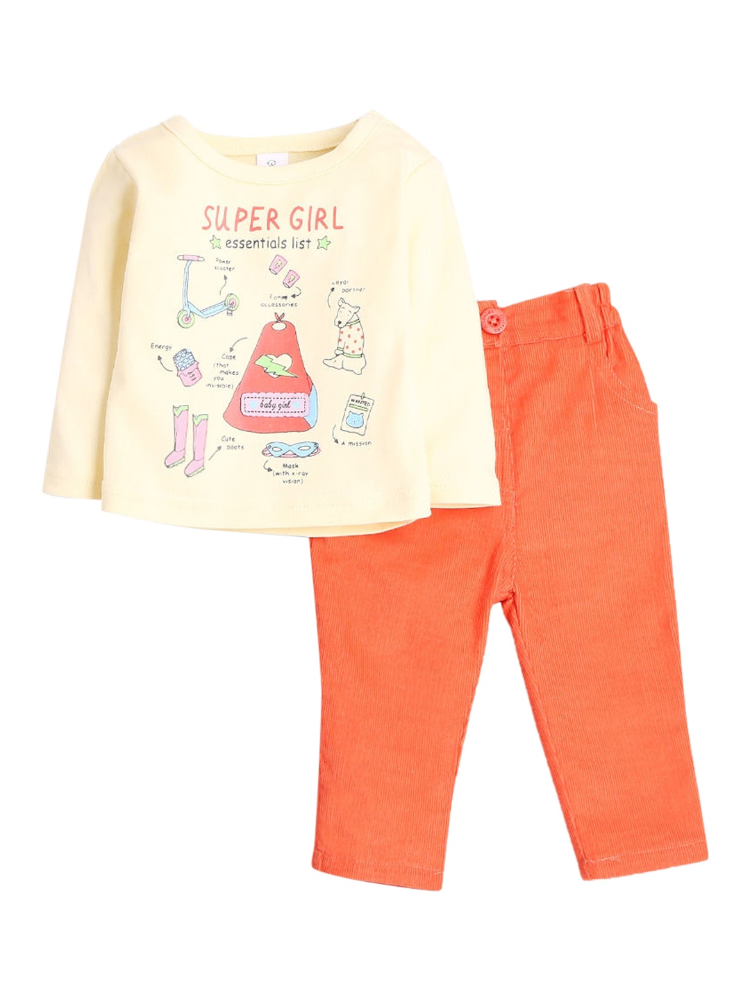 

Hopscotch Girls Yellow Clothing Set