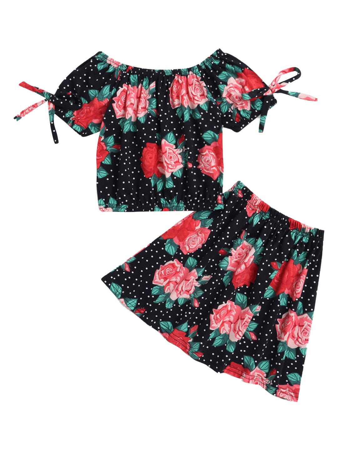 

Hopscotch Girls Black Clothing Set