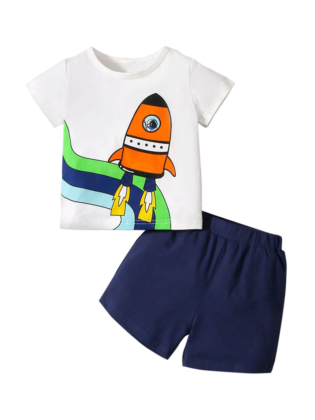 

Hopscotch Boys White Clothing Set