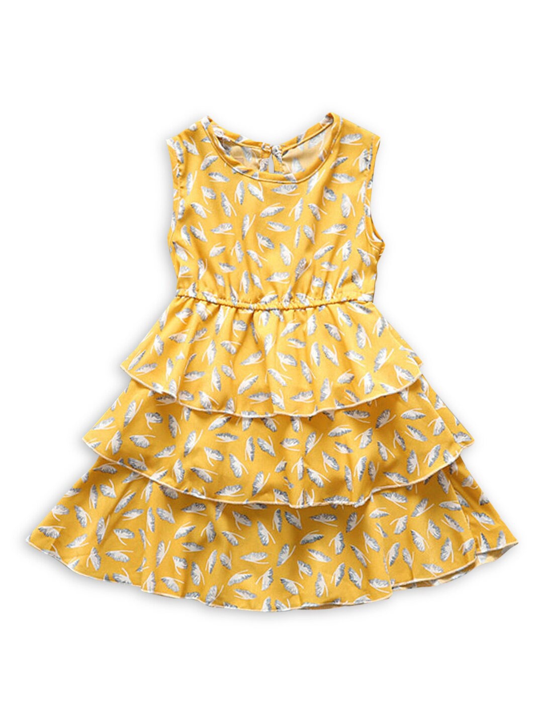 

Hopscotch Yellow Floral Dress