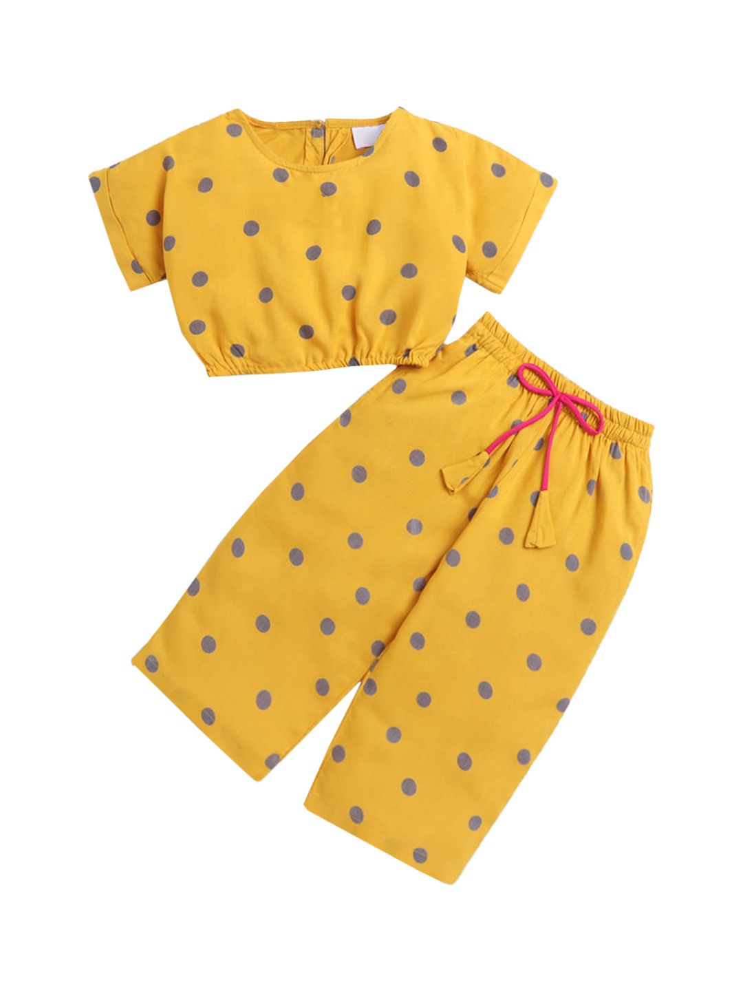 

Hopscotch Girls Yellow Clothing Set