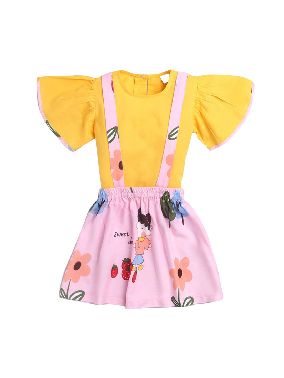 

Hopscotch Girls Yellow Clothing Set