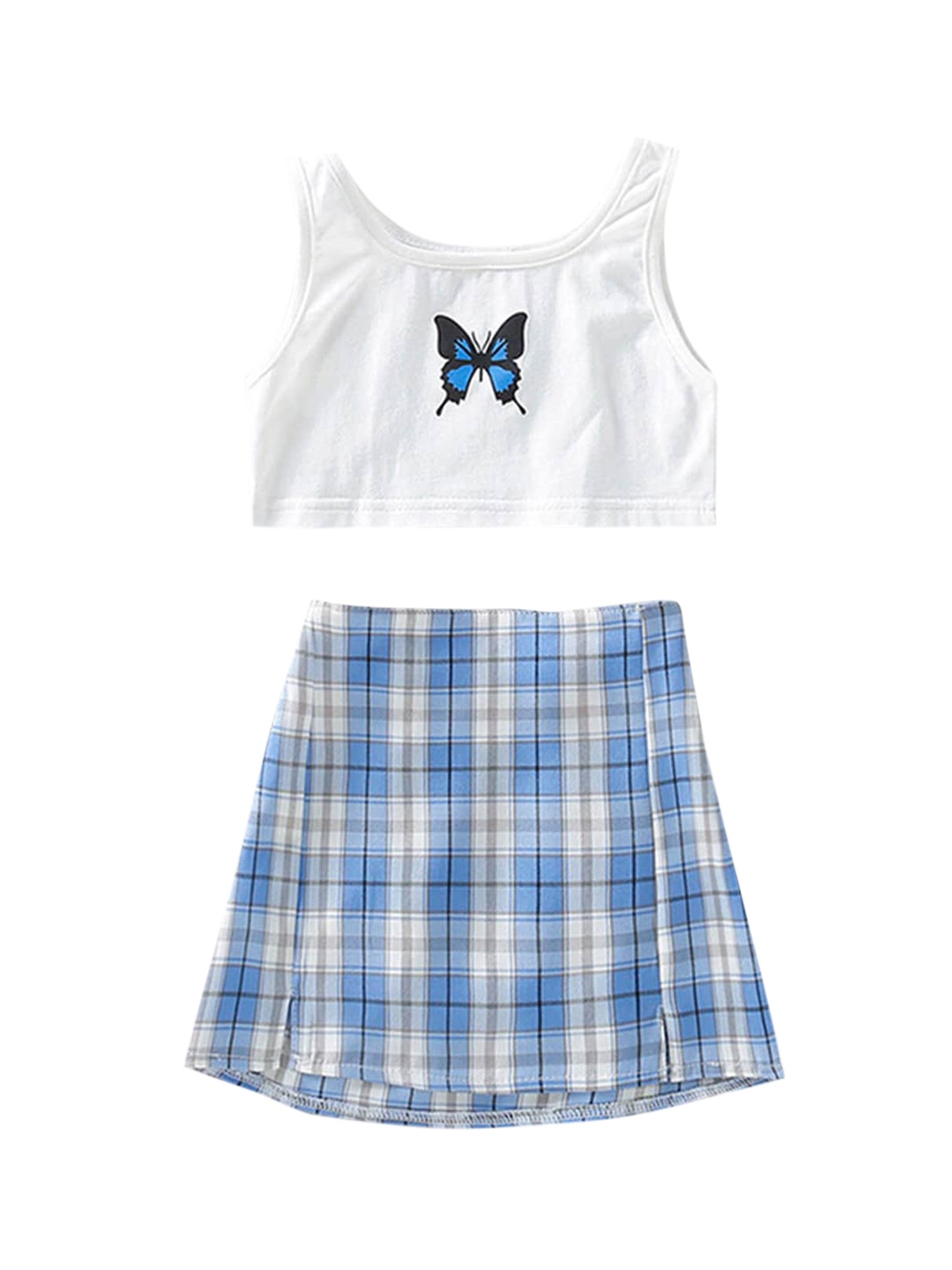 

Hopscotch Girls White Clothing Set
