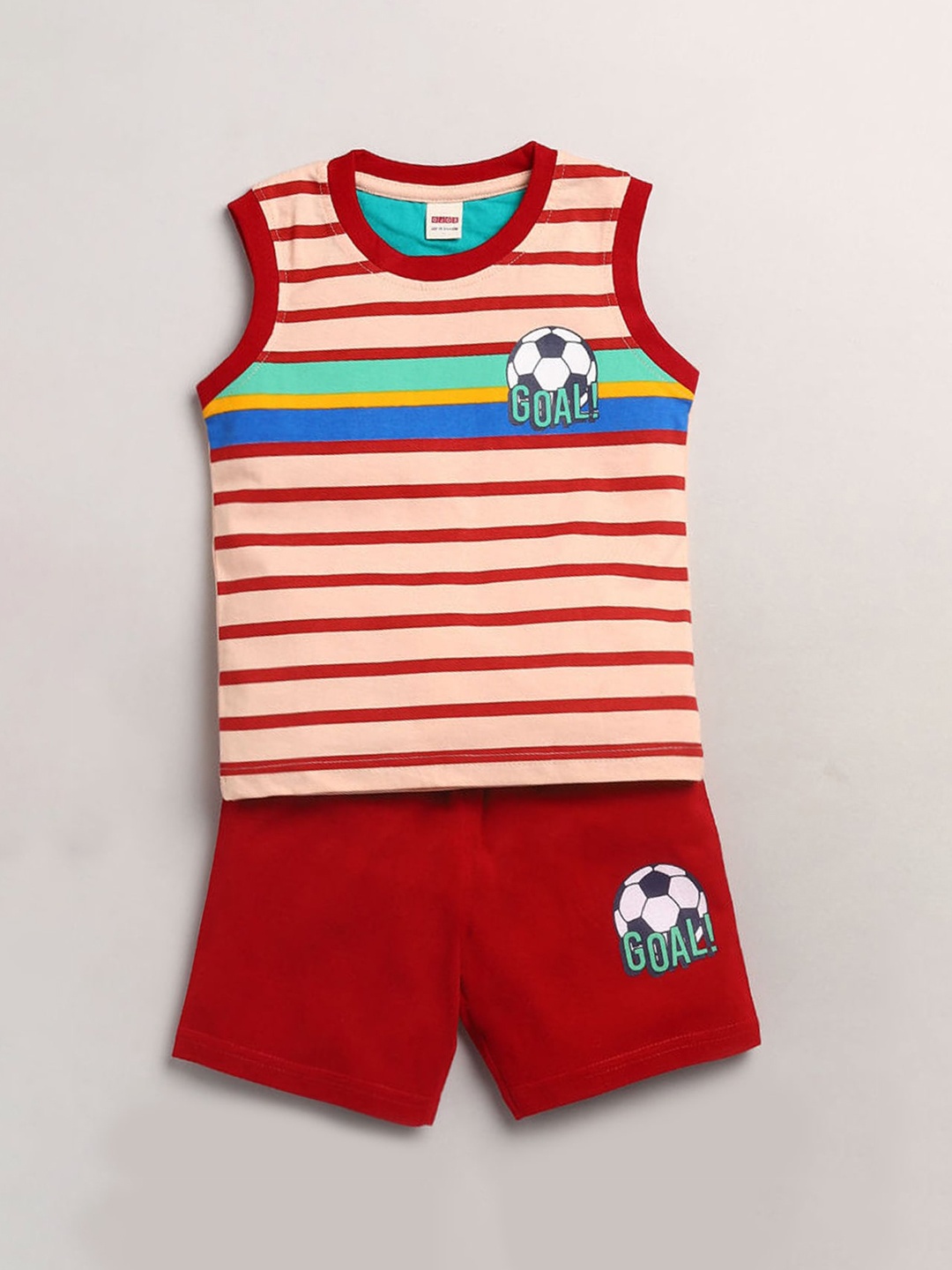

Hopscotch Boys Red Clothing Set