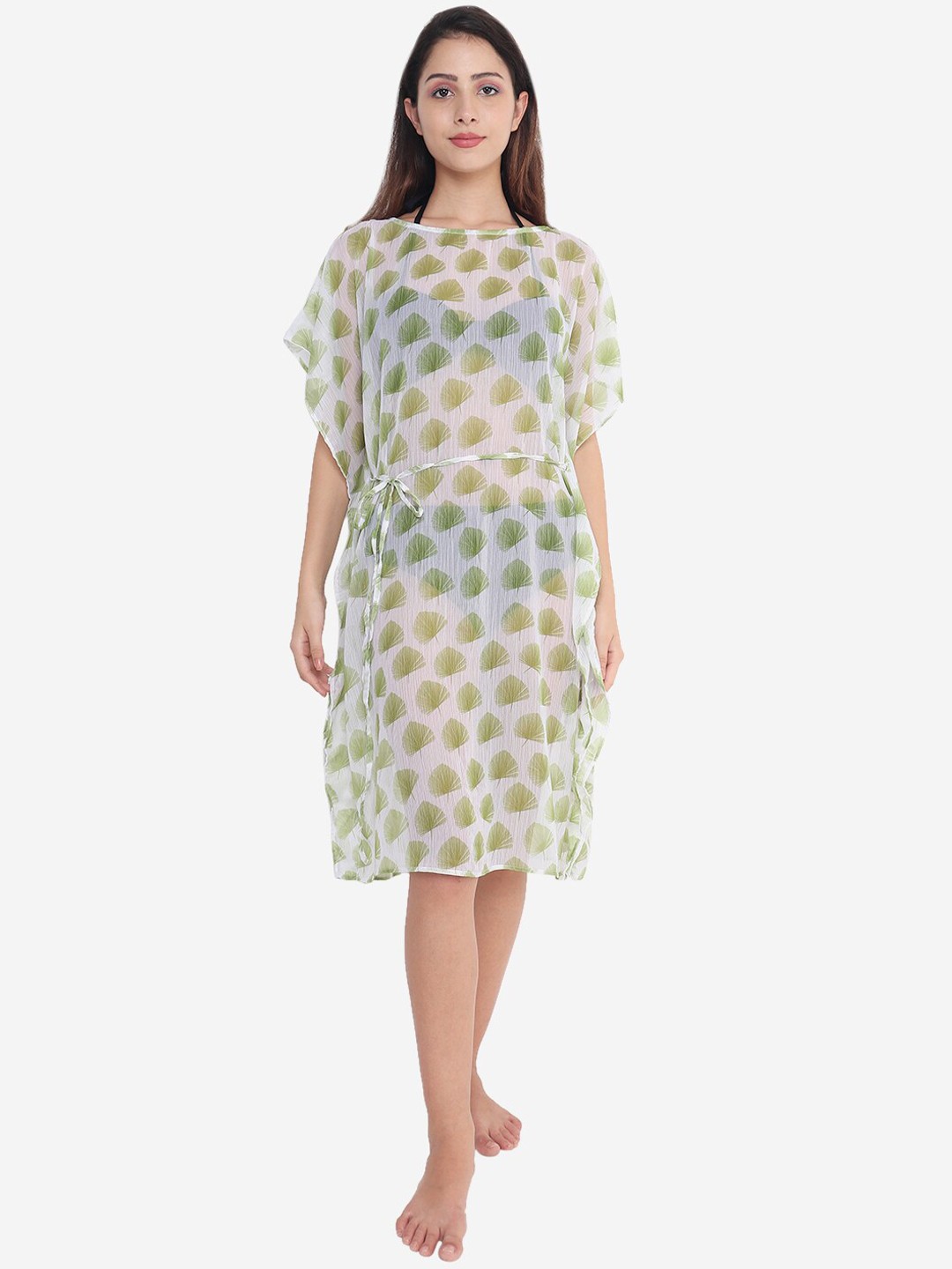 

Beau Design Women Green Printed Swimwear