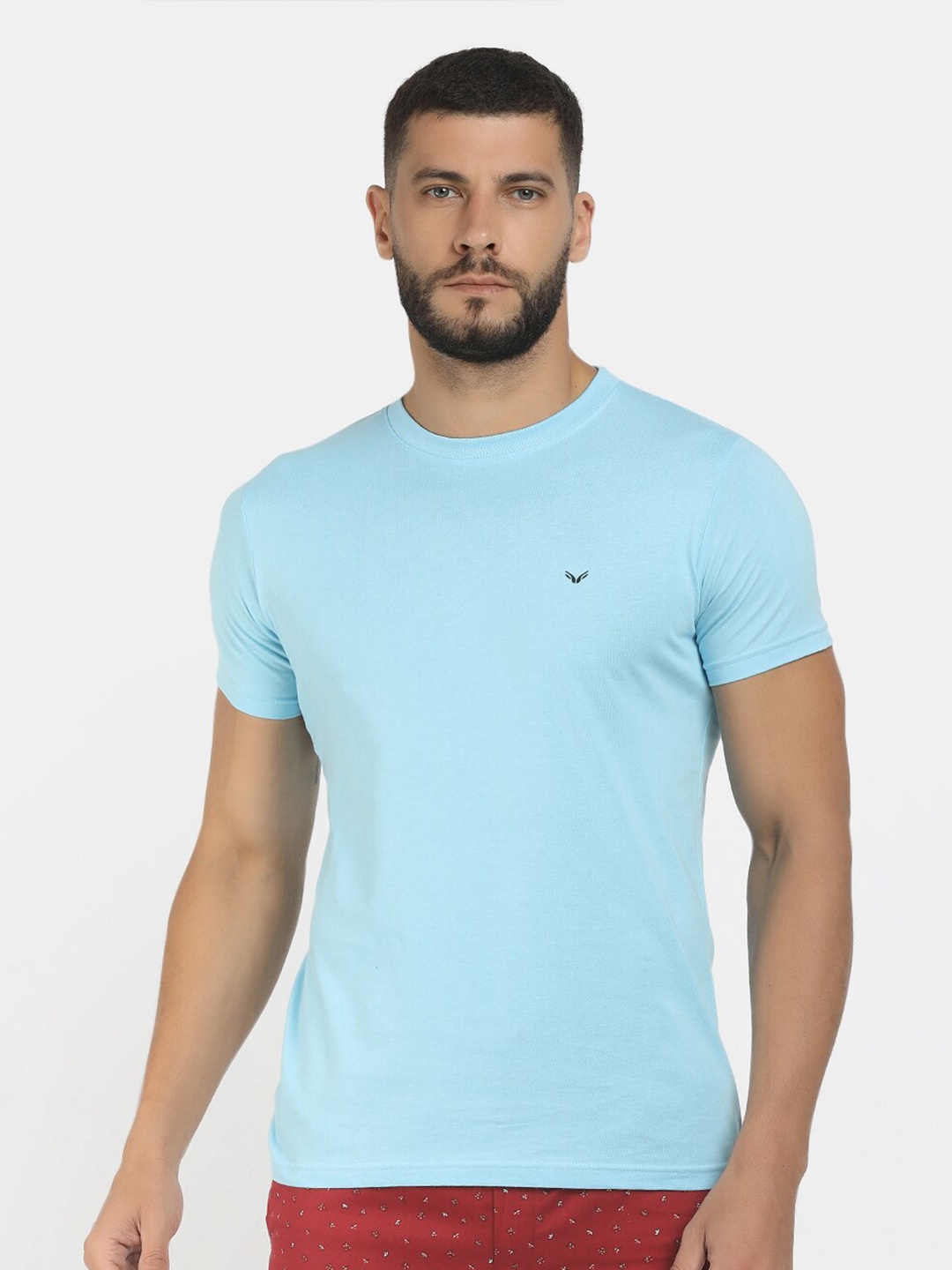 

V-Mart Men Blue T-shirt